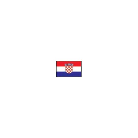 FLAGA 20X30 CROATIA - LAL 10909 - auramarine.pl