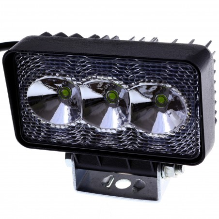 REFLEKTOR LED, 10-30V, 9W, IP67, CZARNY - NSE 41622-2 - auramarine.pl