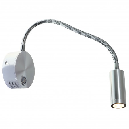 LAMPKA KINKIET LED, 12-24V, 25x60MM, ALUMINIUM - NSE 40338 - auramarine.pl