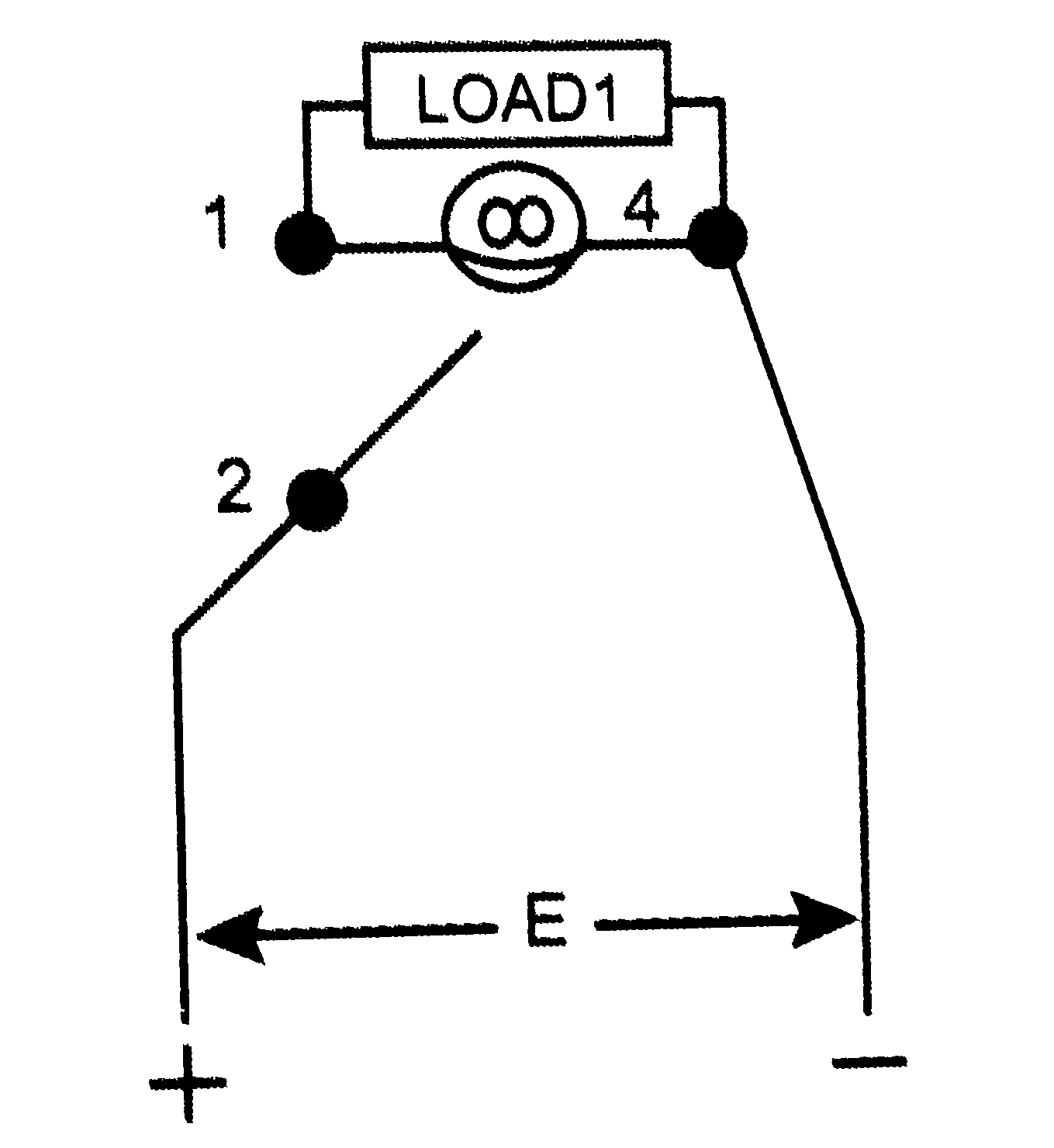 Schemat obwodu elektrycznego przełącznika TMC 03980131